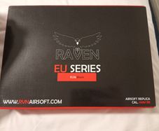 Raven EU18 Black GBB Airsoft Pistol + Spare Mag + Holster + BBs