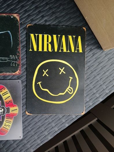 Metal wall signs