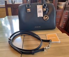 Michael Kors  SALE  New with tags on Grayson Navy medium duffle  satchel .