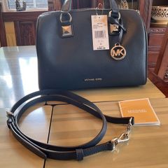 Michael Kors  SALE  New with tags on Grayson Navy medium duffle  satchel .