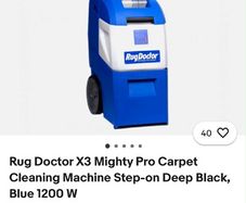 Carpet cleaner (RugDoctor)