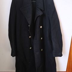 D4. Original obsolete 1970s/80s An Garda Siochana Greatcoat. True Pre-1987 Bulls-Wool Era. Pure history at its finest