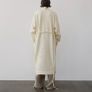Zara Manteco Wool Ecru Robe Coat Image 3