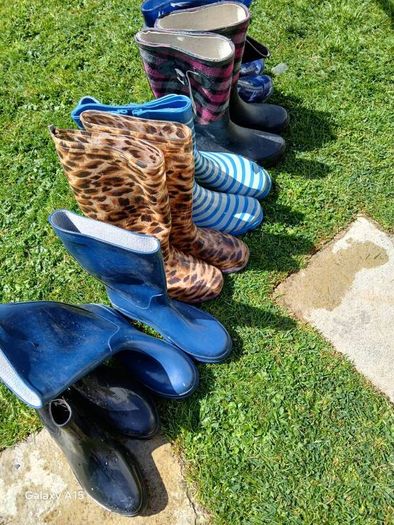 Wellington boots