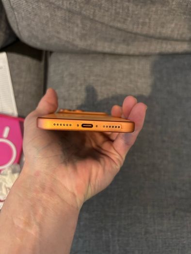 iPhone 17 pro max orange, unlocked, 100% battery health