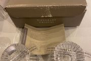 Tipperary Crystal pair of Star candle holders