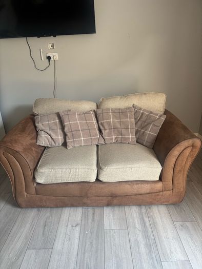 L shape & 2 seater sofa
