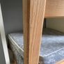 Solid Wooden Chair with Cushion Image 7