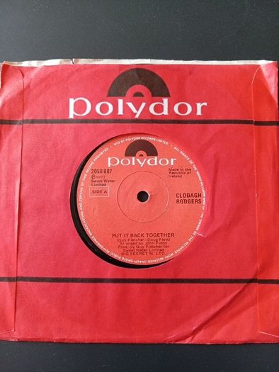 Put it back together 7" vinyl single CLODAGH RODGERS