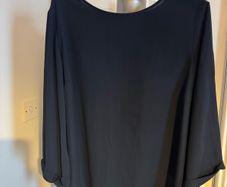 Atmosphere navy blouse size UK18/20 EU46/48 Postage included