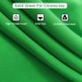 Green Screen Background Kit, 2m x 3m (9.5 x 6.5 ft) Photography Backdrop, Portable GreenScreen for Live Streaming, Zoom Meeting, Gaming, Portrait, Video Shooting (FREE POSTAGE) Image 5