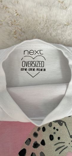 NEXT oversized tee (7y/122cm)