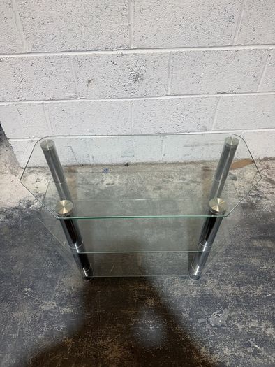 Glass TV unit