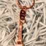Paris in Your Pocket Eiffel Tower Keychain rose gold Image 4
