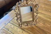 Victorian gilt framed mirror