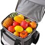 NEW SALE | Thermal Insulated Picnic Family Lunch Bag Waterproof Cool Bags Large Shopping Bag for Beach Picnic Camping Travel Grey Image 5