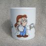 TETLEY TEA FOLK (Kilncraft STL) - a collectible mug showing three Tetley Tea Folk characters (early 1990s) Image 2