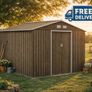 Metal Shed 9 x 6ft Image 2
