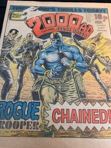 2000 AD Featuring Judge Dredd Prog 274- 24th July 1982- IPC Magazines
