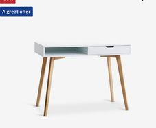 White desk