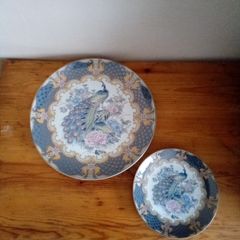 japanese porcelain peacock
