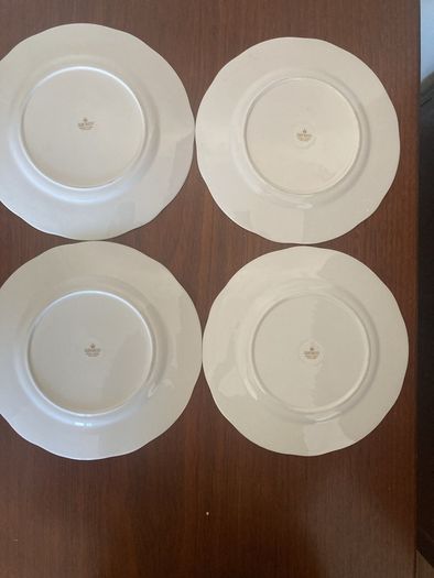4 Duchess Bone China Plates