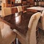 Travertine Stone Dining Table Image 4