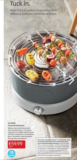 Portable Charcoal Barbecue