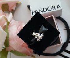 New pandora genuine hugging bears charm