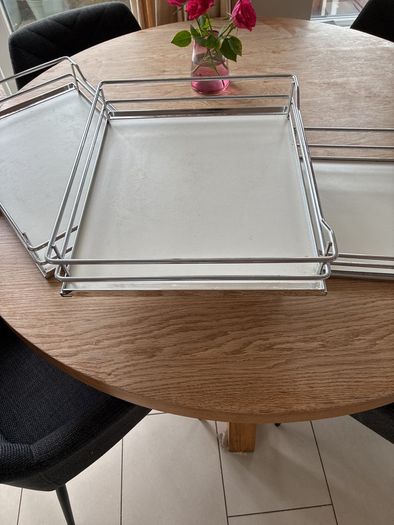 Shelves from integrated storage units
