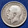 1919 United Kingdom 3 Pence - George V Silver Coin Image 3
