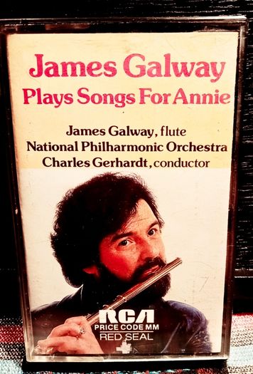 1978. James Galway. Plays Songs For Annie. Cassette Tape.