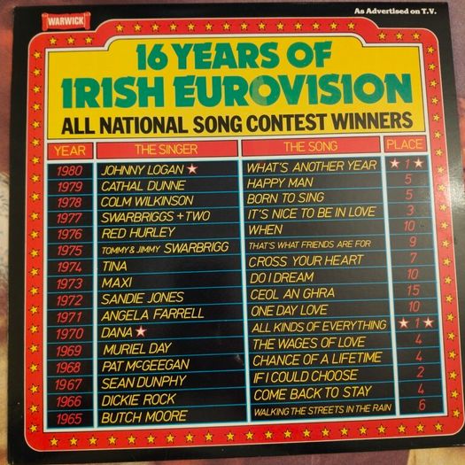 16 years of the Eurovision