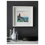 Rocks at Poolbeg Lighthouse, Large Framed Print by Helen Mathews Image 2