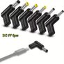 5V Female to Male DC Barrel Connectors in Various Sizes, Suitable for Charging Routers. Image 9