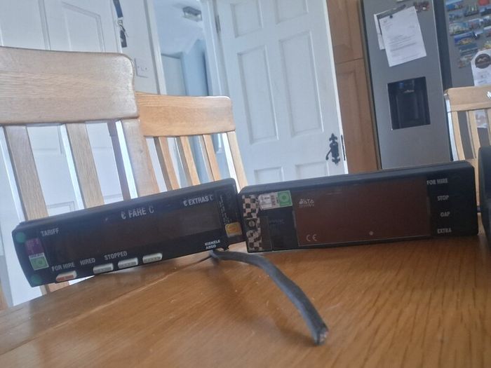 2 taxi meters and 2 printers to match (no wiring)