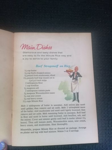 Vintage 1959 Exciting World of Rice Dishes