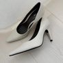 Zara high-heel leather shoes Image 3