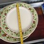 ceramic serving dish & plates Image 10