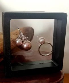Display Jewelery Storage Frame in PE Film in Black