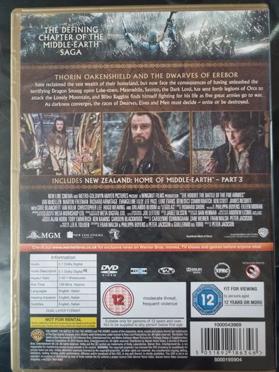 The Hobbit The Battle Of The Five Armies