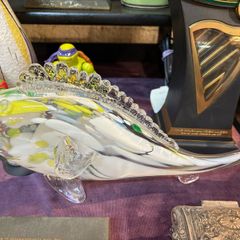 Vintage Glass Murano fish c1960