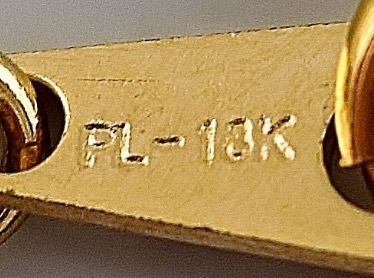 18k gold plated 50cm necklace