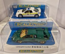 Scalextric Cops + Robbers Twin Pack:  SPECIAL OFFER  ( classic legend street supercar gt TV Police)