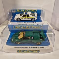 Scalextric Cops + Robbers Twin Pack:  SPECIAL OFFER  ( classic legend street supercar gt TV Police)