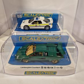Scalextric Cops + Robbers Twin Pack:  SPECIAL OFFER  ( classic legend street supercar gt TV Police)