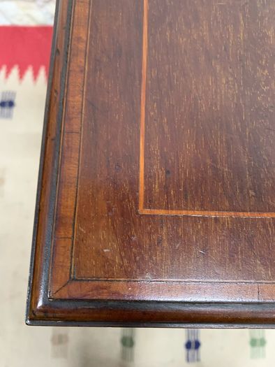 Antique Georgian Mahogany Writing Table or Ladies Desk.