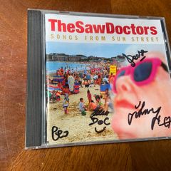 The Saw Doctors Songs From The Street CD Autographed
