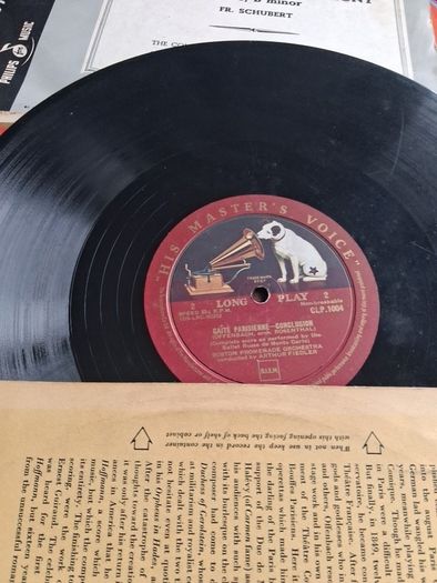 His Masters voice antique classical LP