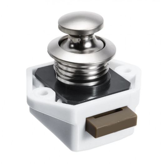 4661 Push Button Catch Lock Knob Cabinet Latch Camper RV Motor-home Furniture Locks